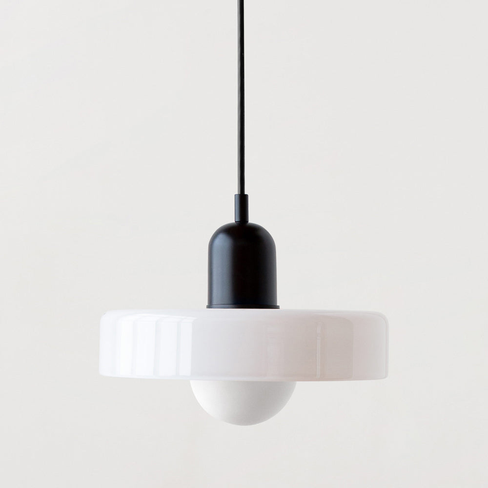 Bauhaus Glass Pendant Light | Adjustable LED Hanging Lamp | Colorful Design 15