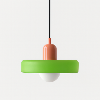 Bauhaus Glass Pendant Light | Adjustable LED Hanging Lamp | Colorful Design 18