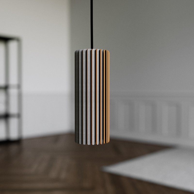 Birch Wood Kitchen Pendant Lighting | Handcrafted Downlight | Five Color Options 7