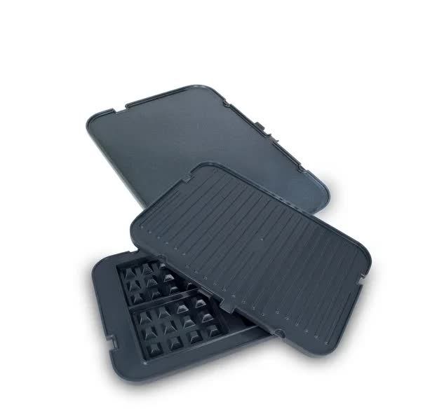 Ceramic Contact Grill with Core Thermometer & Waffle Plates | Adjustable Temperature for Perfect Cooking atmosphere