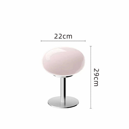 Elegant Glass Table Lamp | LED Lighting with Unique Stained Design | Cozy Illumination for Bedroom and Study 12