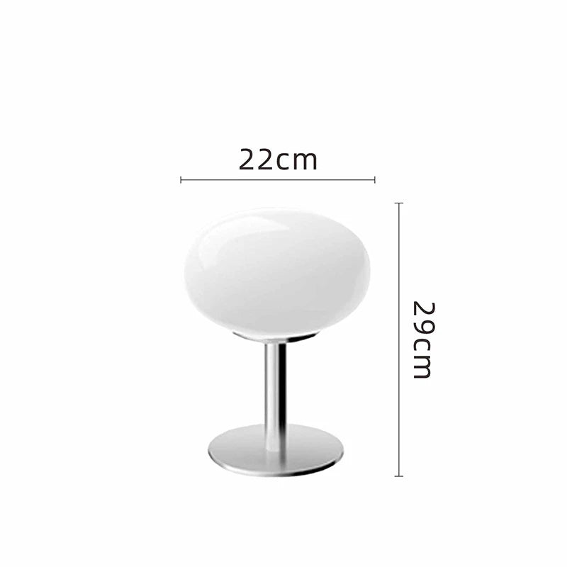 Elegant Glass Table Lamp | LED Lighting with Unique Stained Design | Cozy Illumination for Bedroom and Study 13