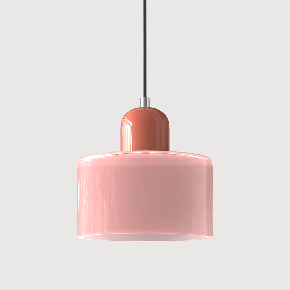 Hanging Lamp | Colorful Glass Pendant Light | Adjustable LED | Modern Design 0