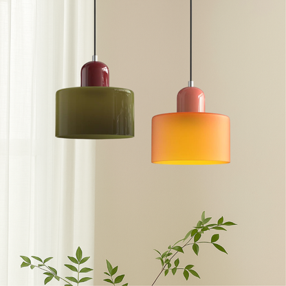 Hanging Lamp | Colorful Glass Pendant Light | Adjustable LED | Modern Design 1