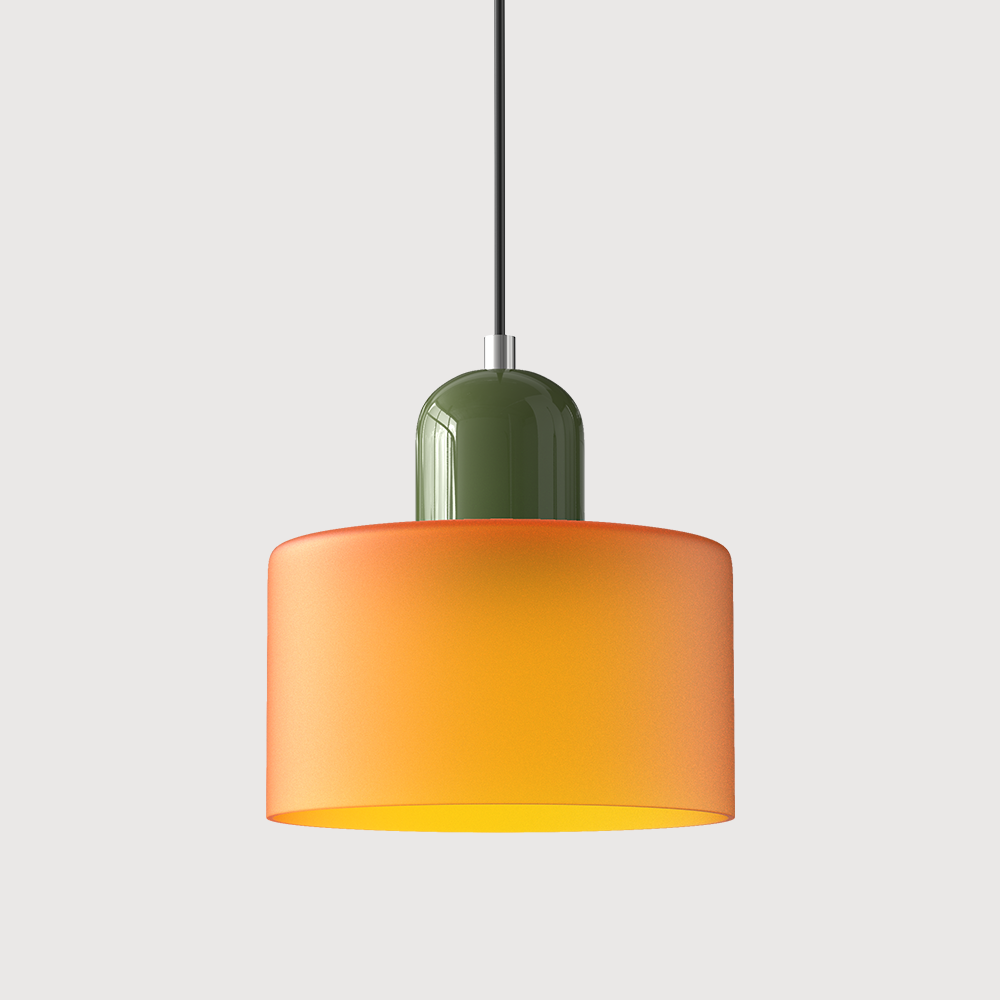 Hanging Lamp | Colorful Glass Pendant Light | Adjustable LED | Modern Design 11