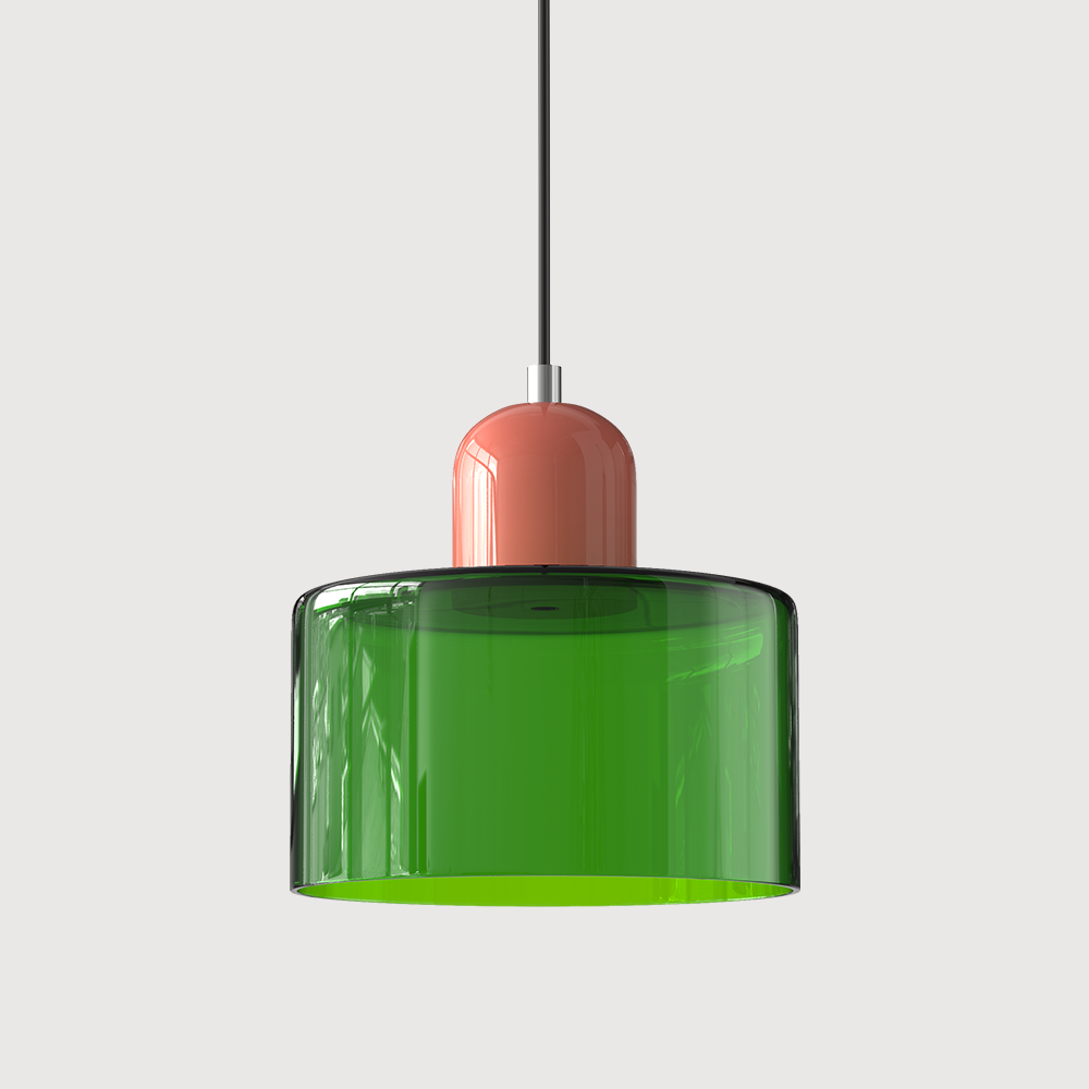 Hanging Lamp | Colorful Glass Pendant Light | Adjustable LED | Modern Design 12