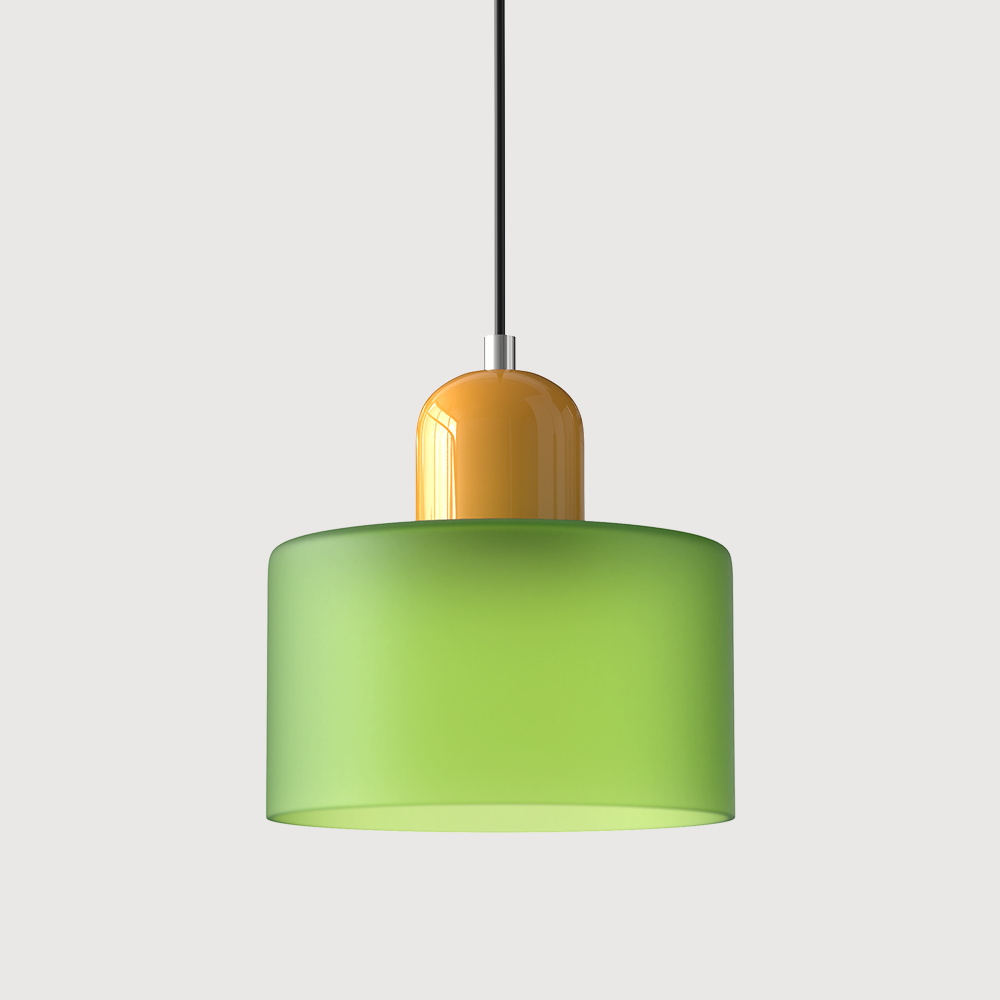 Hanging Lamp | Colorful Glass Pendant Light | Adjustable LED | Modern Design 13