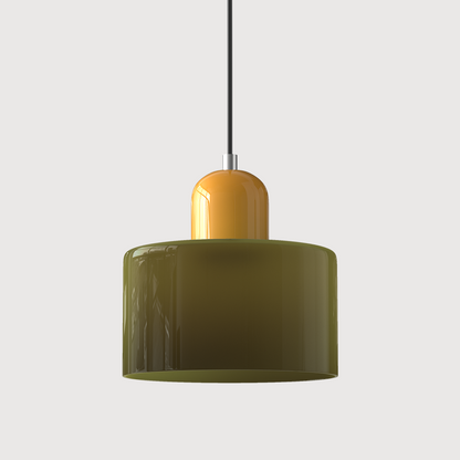Hanging Lamp | Colorful Glass Pendant Light | Adjustable LED | Modern Design 15