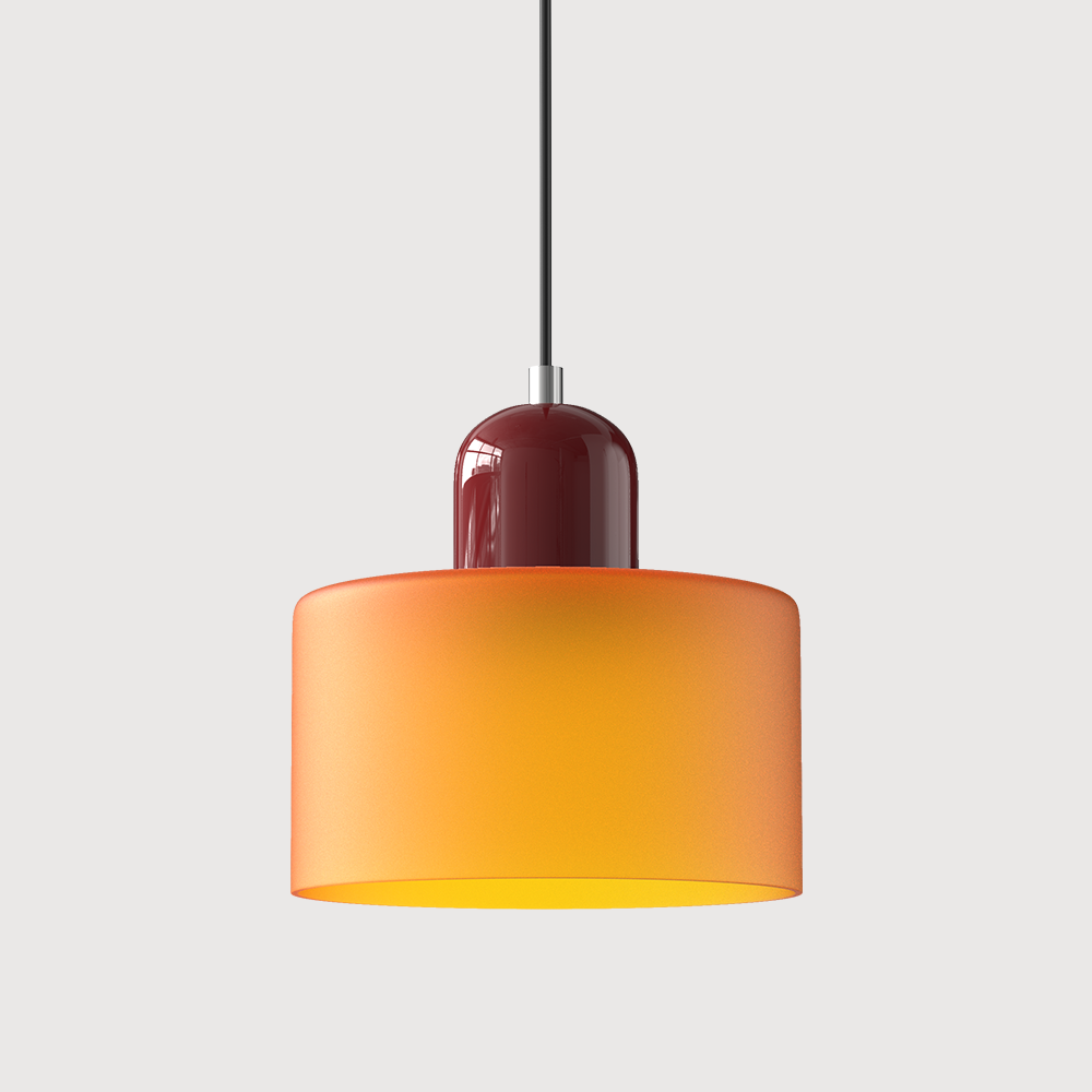 Hanging Lamp | Colorful Glass Pendant Light | Adjustable LED | Modern Design 17