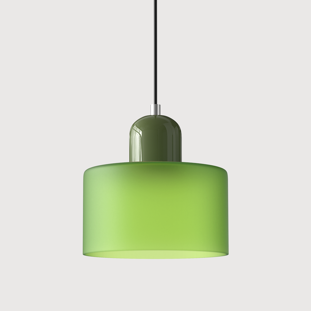 Hanging Lamp | Colorful Glass Pendant Light | Adjustable LED | Modern Design 19