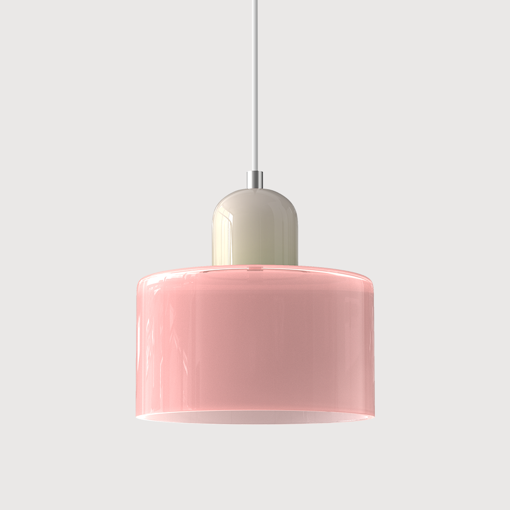 Hanging Lamp | Colorful Glass Pendant Light | Adjustable LED | Modern Design 24