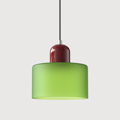 Hanging Lamp | Colorful Glass Pendant Light | Adjustable LED | Modern Design 34