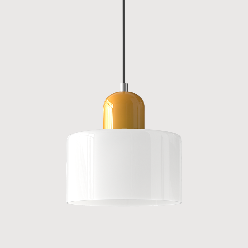 Hanging Lamp | Colorful Glass Pendant Light | Adjustable LED | Modern Design 35