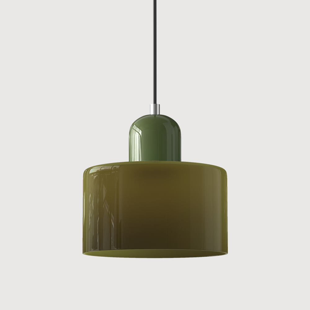 Hanging Lamp | Colorful Glass Pendant Light | Adjustable LED | Modern Design 37