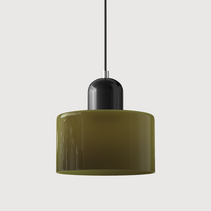 Hanging Lamp | Colorful Glass Pendant Light | Adjustable LED | Modern Design 40
