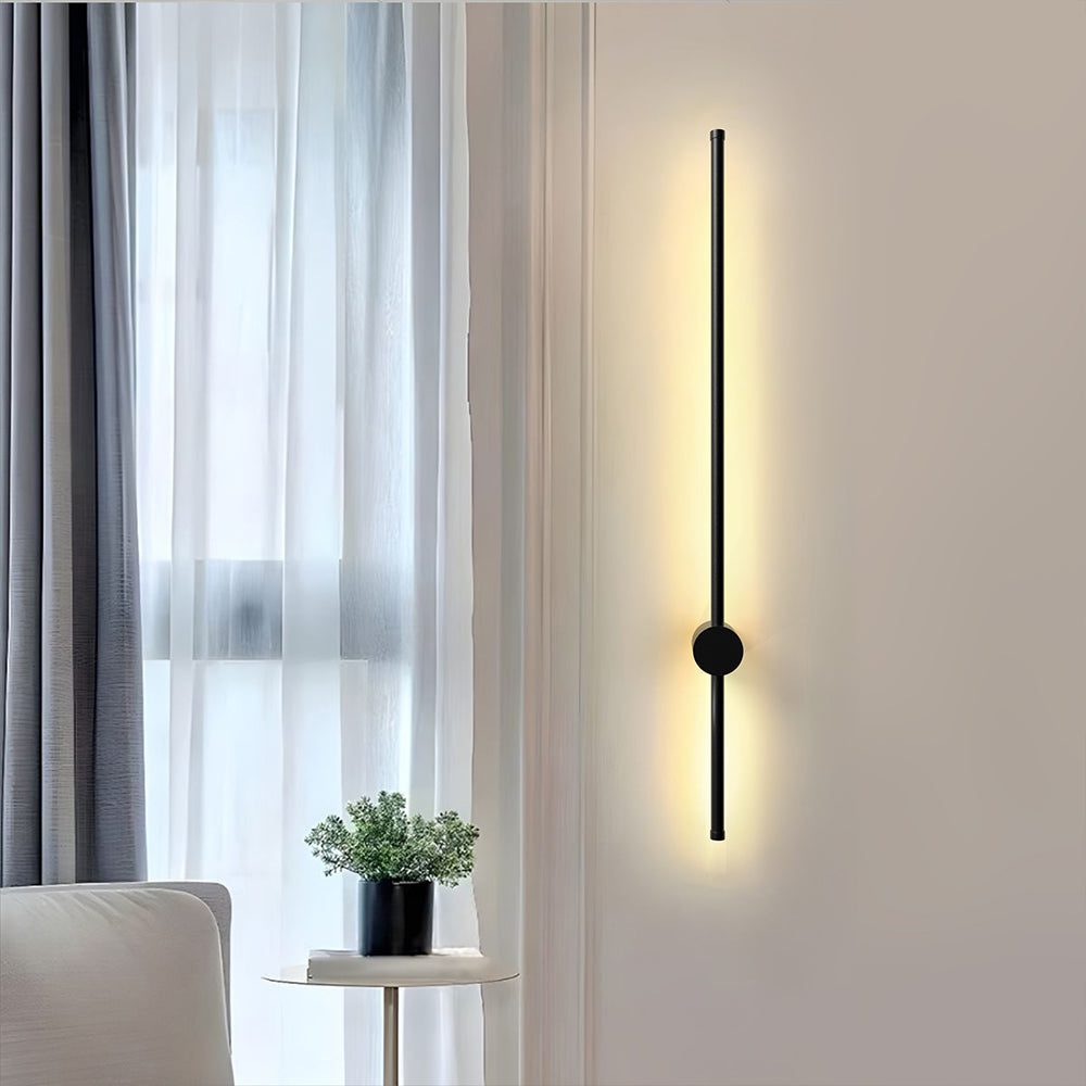 Lineare LED-Wandleuchte | Moderne Lampe aus Aluminium | Energieeffizient | Warmweiß 2