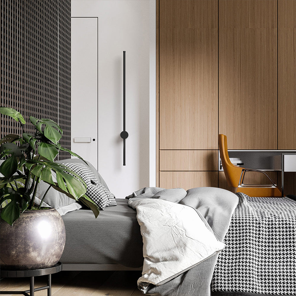 Lineare LED-Wandleuchte | Moderne Lampe aus Aluminium | Energieeffizient | Warmweiß 5