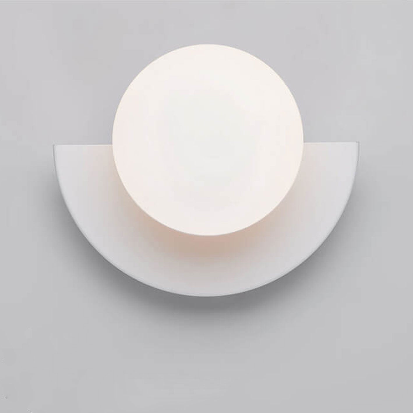 Modern Minimalist Wall Sconce | Iron and Glass | 1-Light Fixture | Colorful Design 7