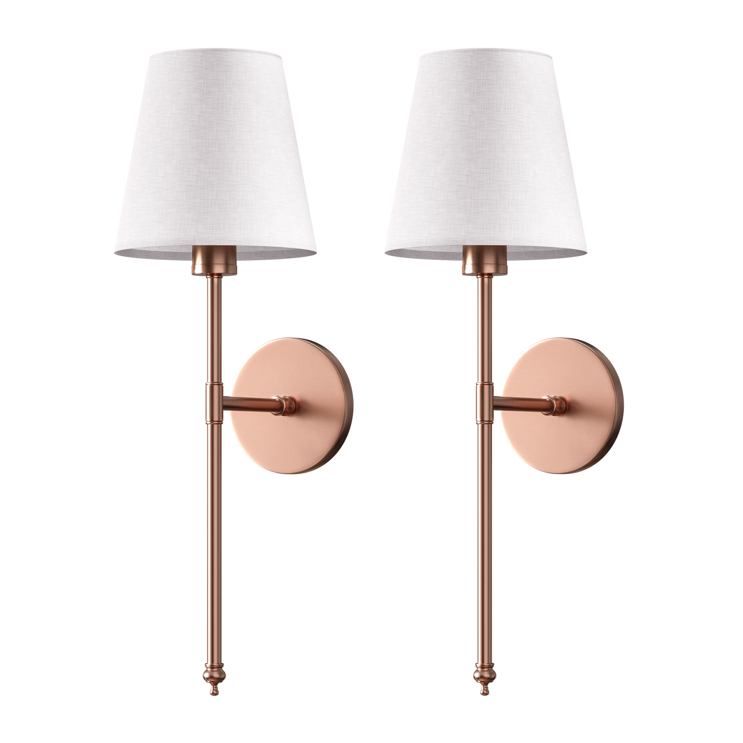 Moderne kabellose Wandleuchten | Batteriebetriebene Wandleuchte aus Metall | Einstellbare Helligkeit 9