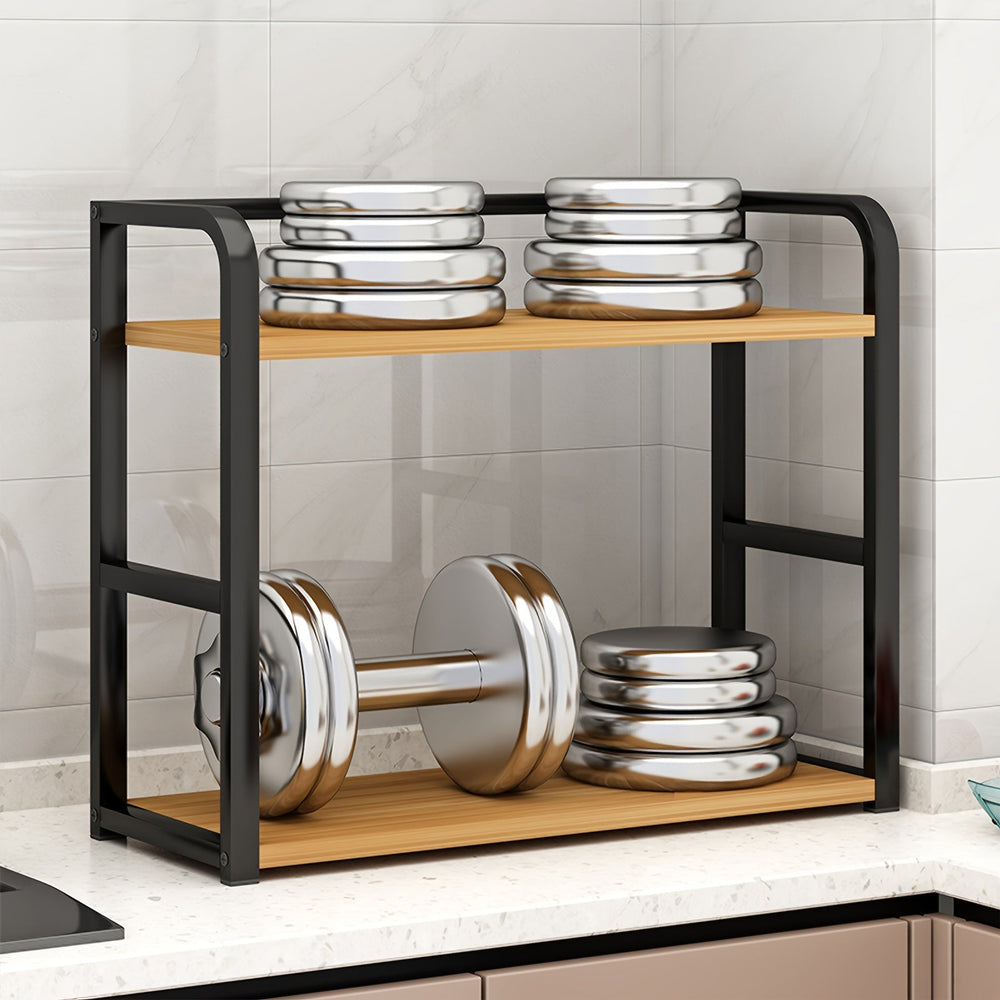 Stainless Steel Spice Rack with Open Design for Easy Access & Modern Style 4