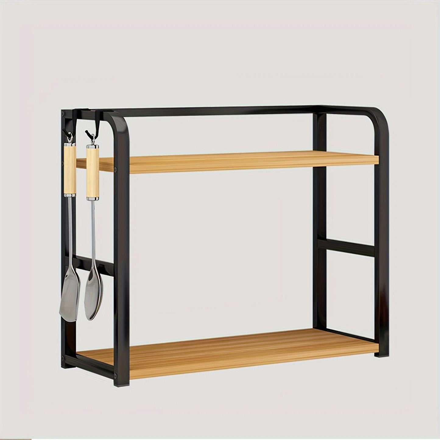 Stainless Steel Spice Rack with Open Design for Easy Access & Modern Style 6