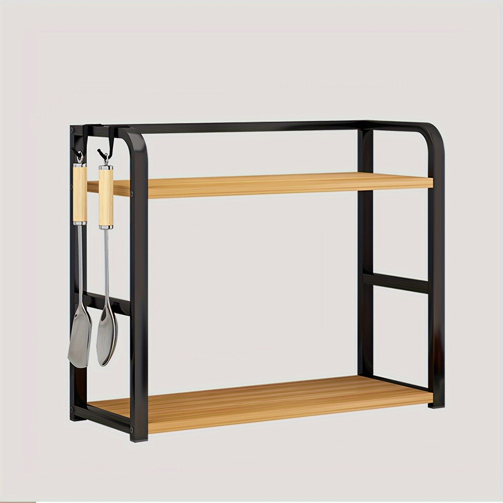 Stainless Steel Spice Rack with Open Design for Easy Access & Modern Style 6