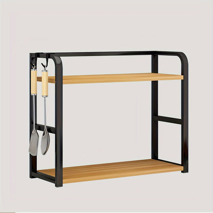 Stainless Steel Spice Rack with Open Design for Easy Access & Modern Style 6