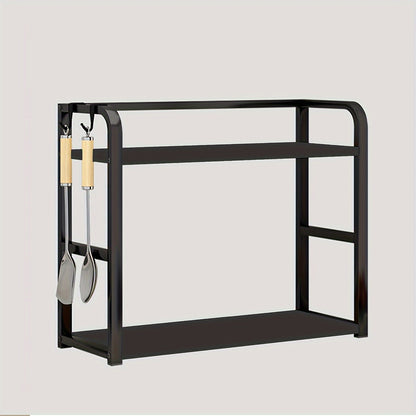 Stainless Steel Spice Rack with Open Design for Easy Access & Modern Style 7